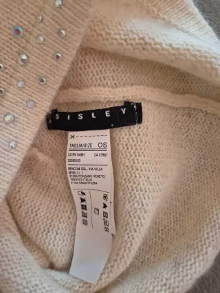 Cappello Sisley taglia unica color panna