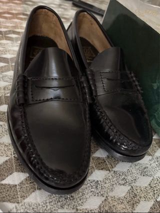 Mocasines de piel negros 1901