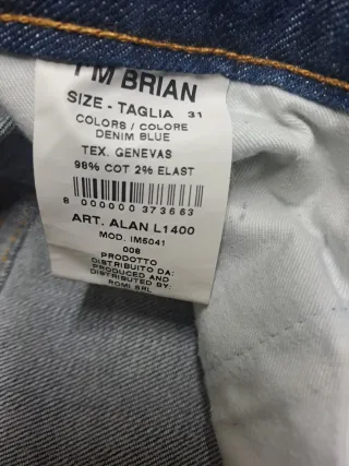 Pantaloni I'M BRIAN blu