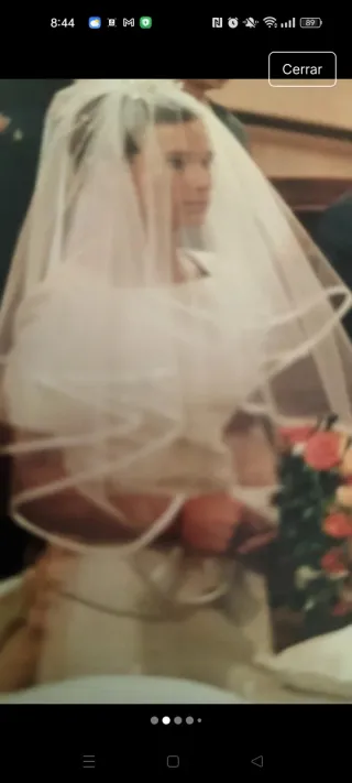 Vestido de Novia Clásico Talla XXS