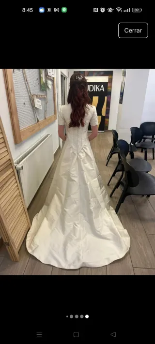 Vestido de Novia Clásico Talla XXS