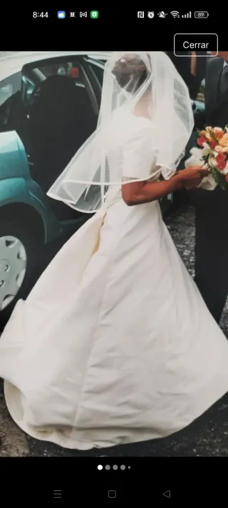 Vestido de Novia Clásico Talla XXS