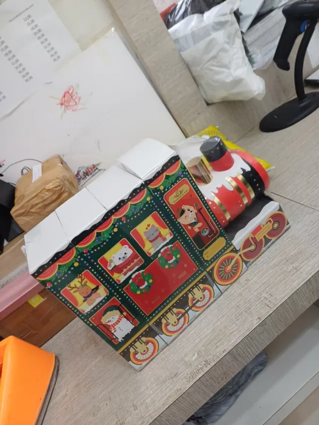 Calendario Avvento Treno Natale