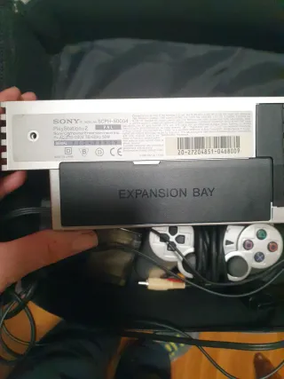 PlayStation 2 Satin Silver Fat