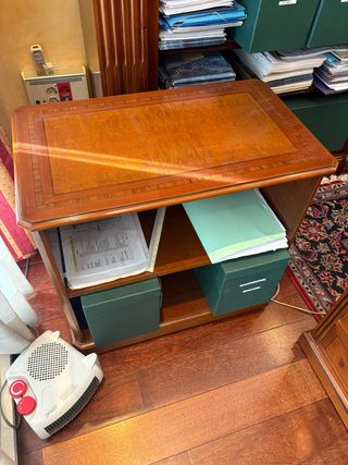 Mesa auxiliar madera despacho