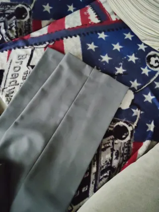 Traje de caballero gris