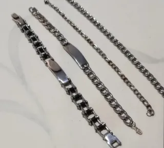 Lote 4 Pulseras Hombre