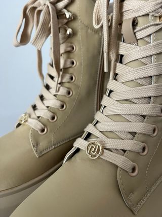 Botas militares Liu Jo beige