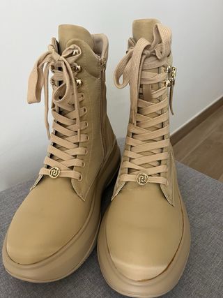 Botas militares Liu Jo beige