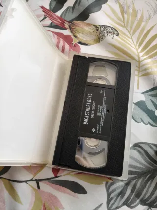 VHS Backstreet Boys Live in Concert