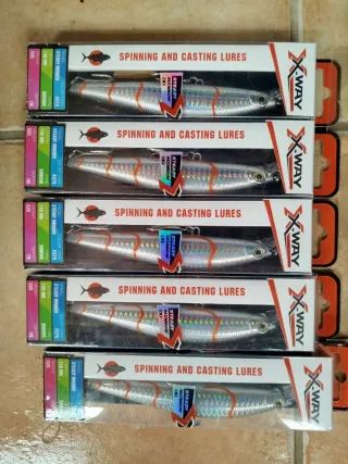 Señuelos de 52g y 13cm