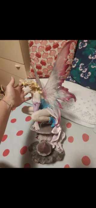 Fata su fungo da collezione