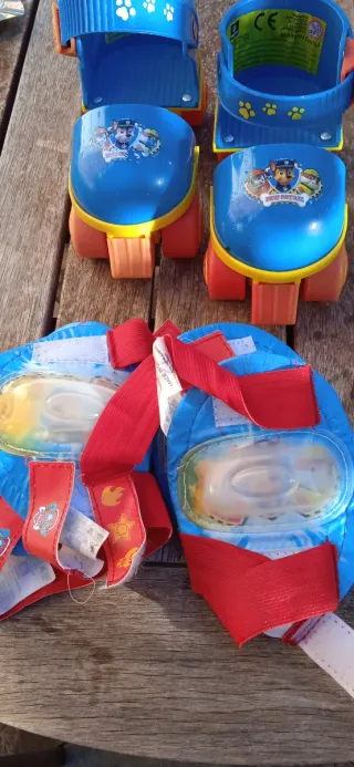 Pattini per bambini con protezioni