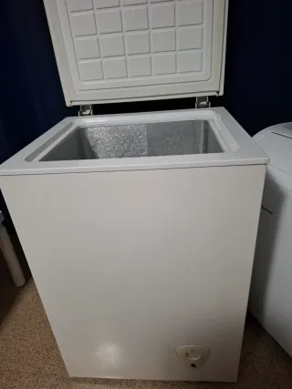 Arcón congelador blanco