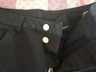 Pantaloni I'M BRIAN neri strappati