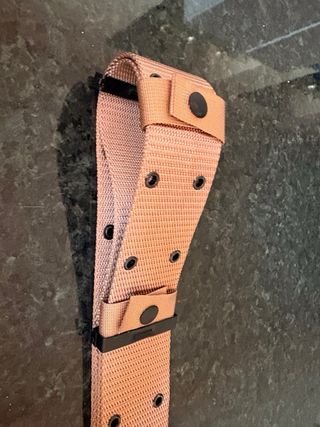 Cinturone Militare Regolabile Cachi Nuovo