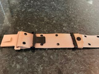 Cinturone Militare Regolabile Cachi Nuovo