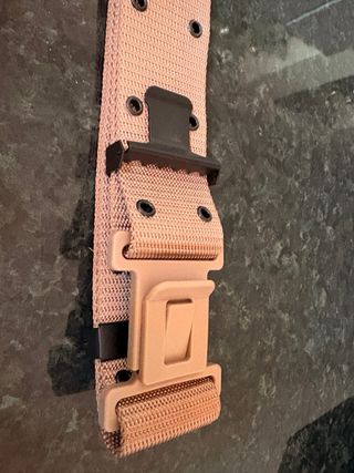 Cinturone Militare Regolabile Cachi Nuovo