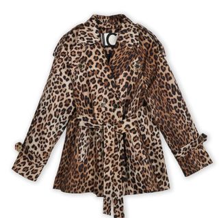 Chaqueta Trench Lola Casademunt Animal Print