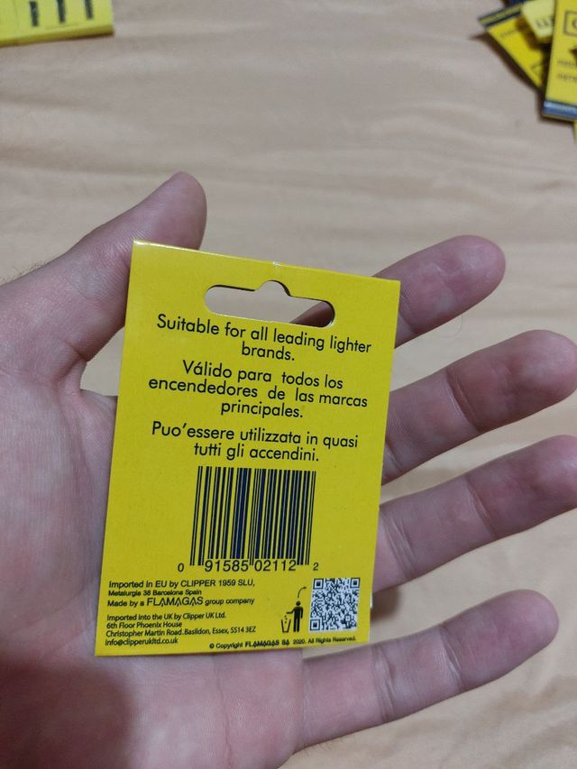 Piedras y ruedas de ignición Clipper, Doctor Gard