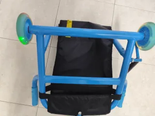 Patinete Kart Roller con Asiento Azul con caja