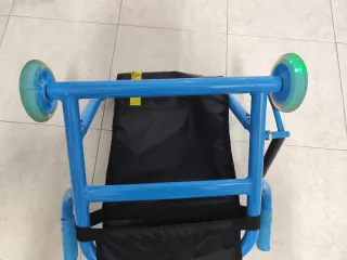 Patinete Kart Roller con Asiento Azul con caja