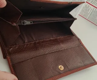 Cartera Billetera Piel Mujer Mezer