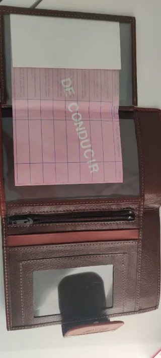 Cartera Billetera Piel Mujer Mezer