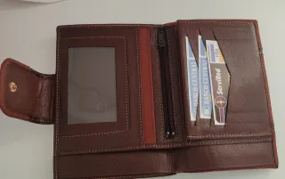 Cartera Billetera Piel Mujer Mezer