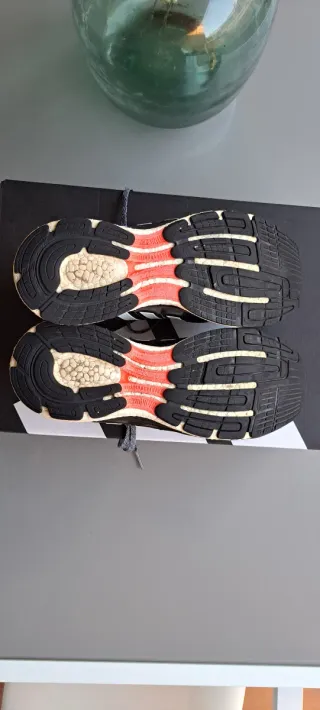 Adidas Boost Glide Zapatillas Negras Rojas