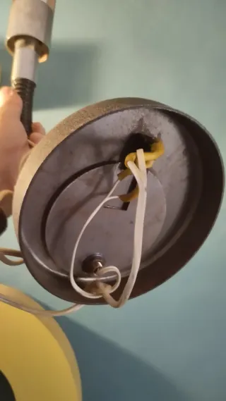 Lampada anni '70 design flessibile