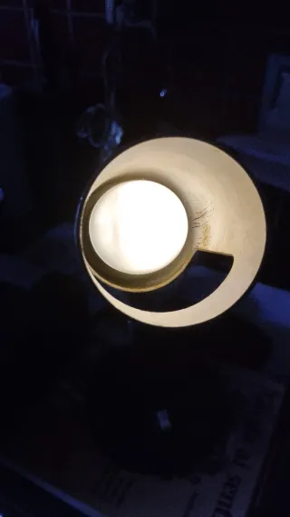 Lampada anni '70 design flessibile