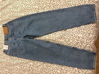 Jeans Mom Fit Azules