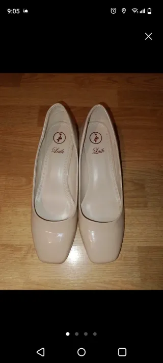 Tacones beige mujer talla 40/41