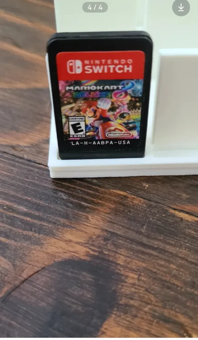 Expositor 18 juegos Switch 3D impreso