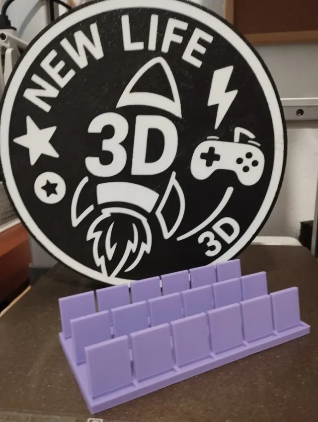 Expositor 18 juegos Switch 3D impreso