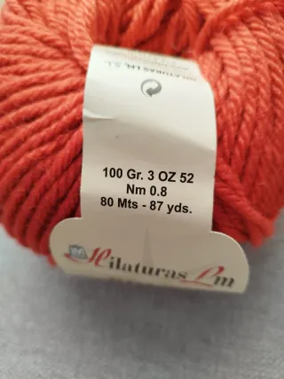 Lote de lanas variadas