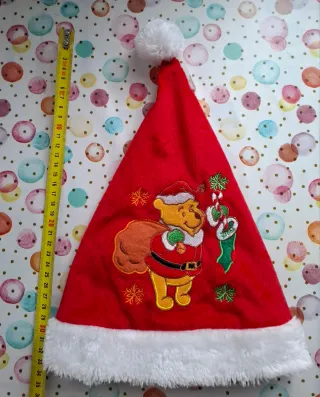 Gorro Papá Noel Bebé Winnie Pooh