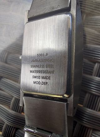 Reloj vintage mujer Alfex 5301-R acero inoxidable