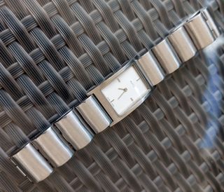 Reloj vintage mujer Alfex 5301-R acero inoxidable