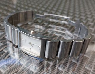 Reloj vintage mujer Alfex 5301-R acero inoxidable