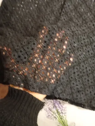 Vestido Lencero Negro  S