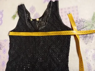 Vestido Lencero Negro  S