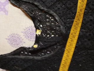 Vestido Lencero Negro  S