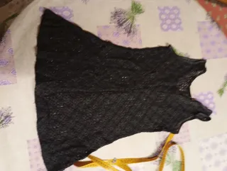 Vestido Lencero Negro  S