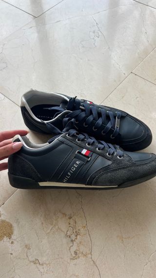 Zapatillas Tommy Hilfiger Talla 44 Azul/Gris