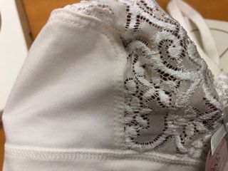 Sujetador Zinelli 80B Blanco Encaje Nuevo