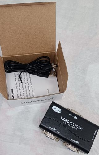 Splitter VGA JideTech 1 a 2 Duplicatore