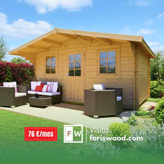 Casa prefabricada 17,8 m2 suelo + extras incluidos