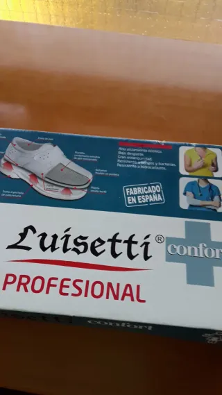 Zuecos de trabajo negros talla 38